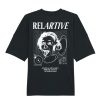 camiseta orgánica negra relartive de zurikato brand