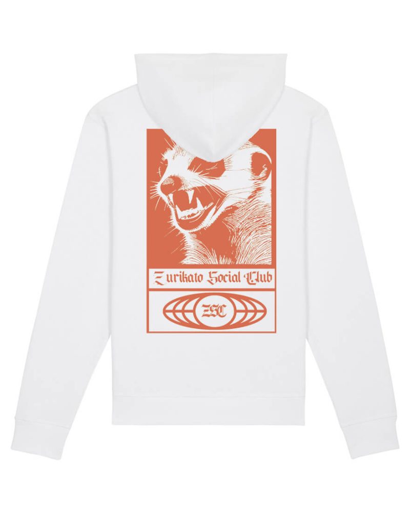 sudadera con capucha social club espalda